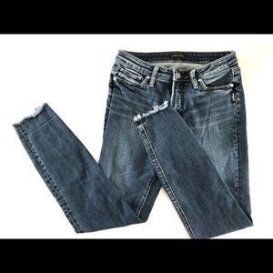 Silver Jeans Most Wanted Skinny Women's Denim Jeans Size W28 X L29